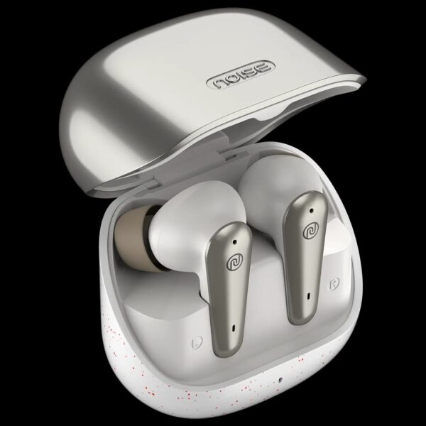 Noise Buds X prime with 120 Hrs of Playtime, ENC with Quad Mic Bluetooth  (Champagne White, True Wireless)